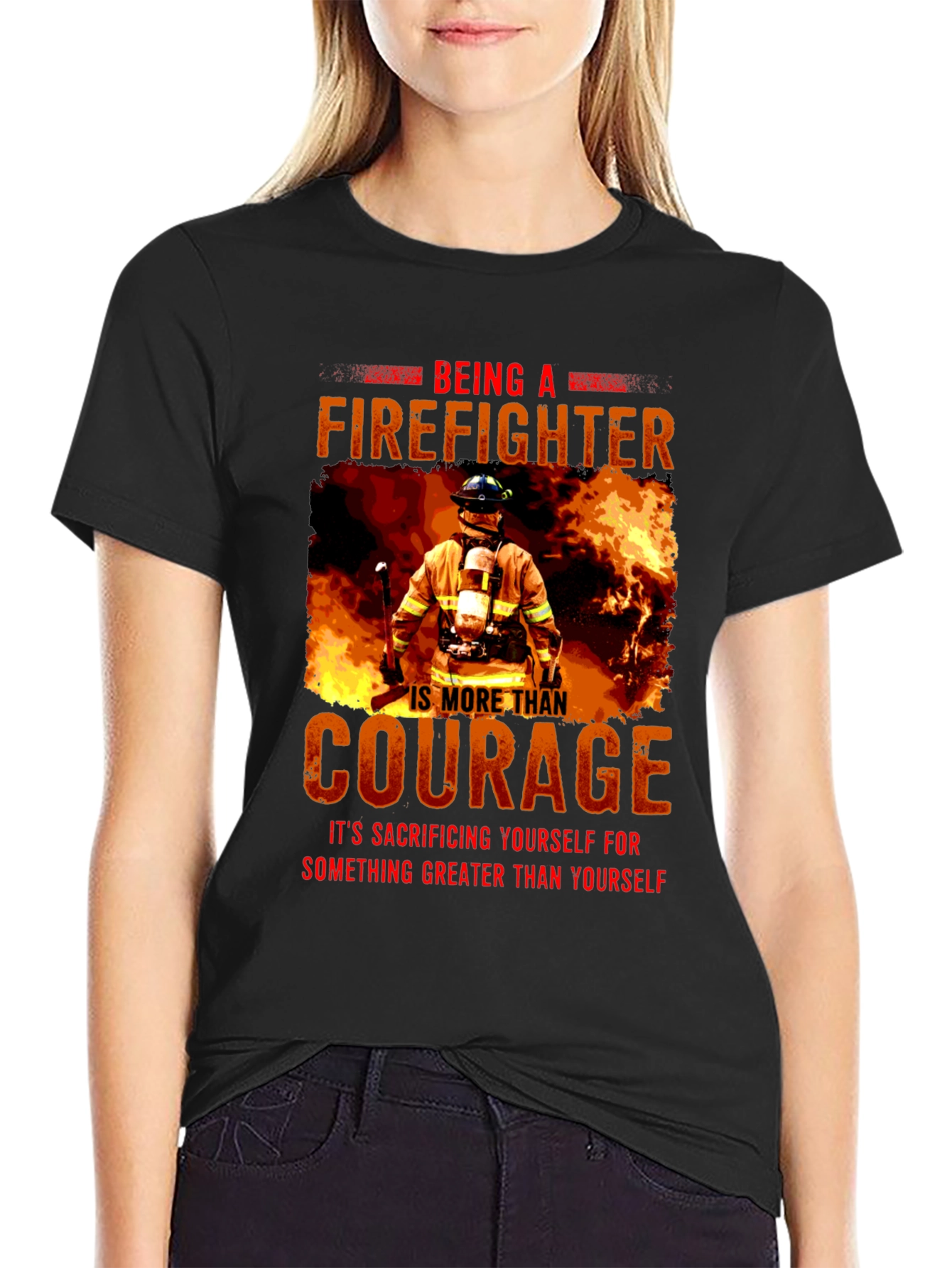 Firefighter Courage T-Shirt