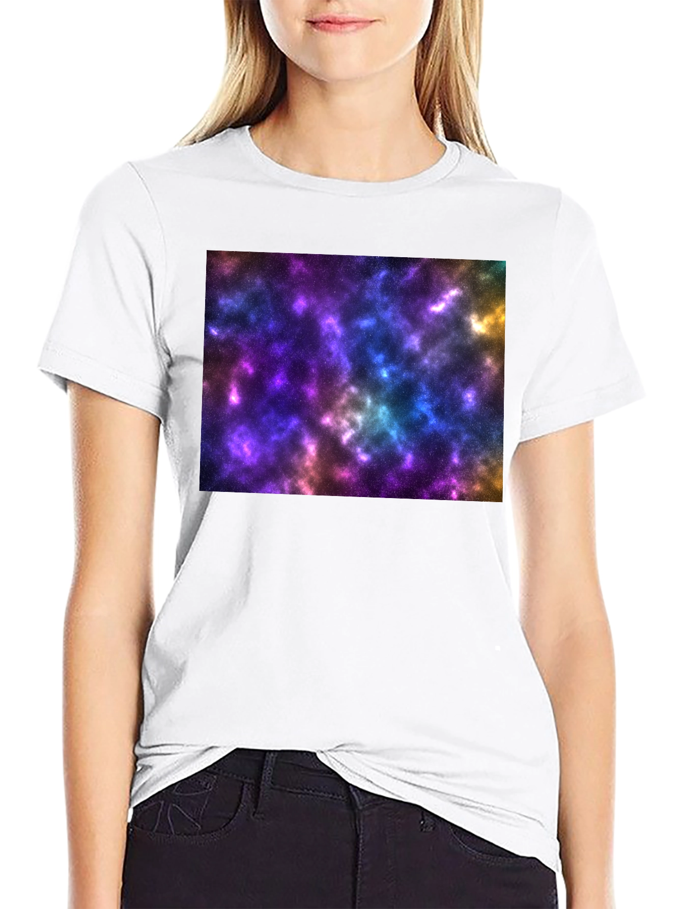 Galaxy Dream Black T-Shirt