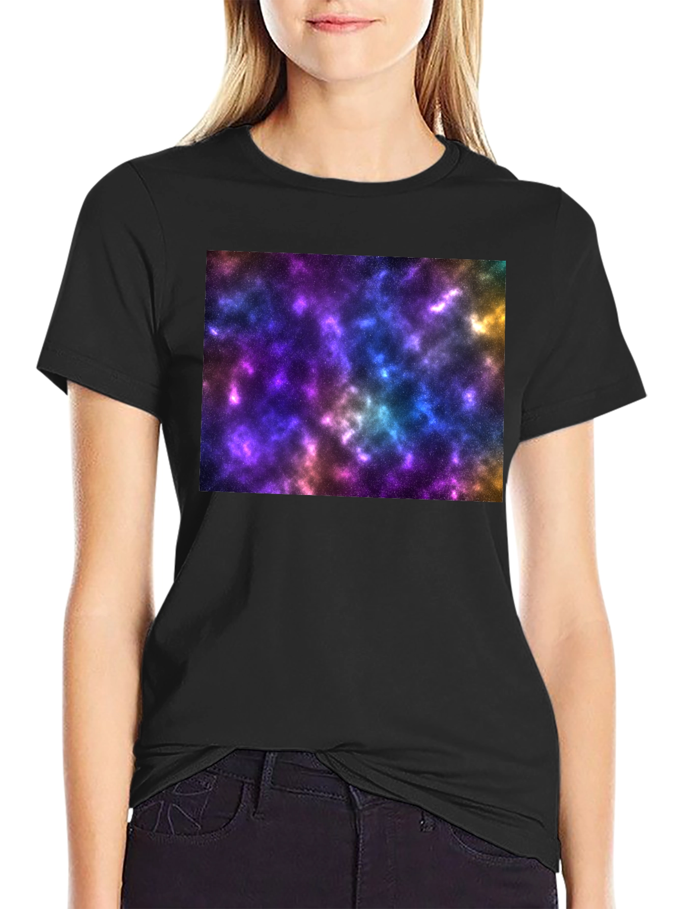 Galaxy Dream Black T-Shirt