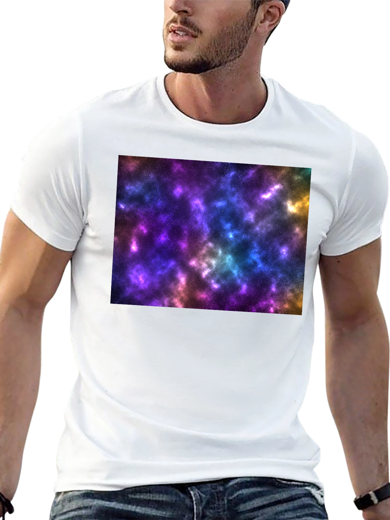 Galaxy Dream Black T-Shirt