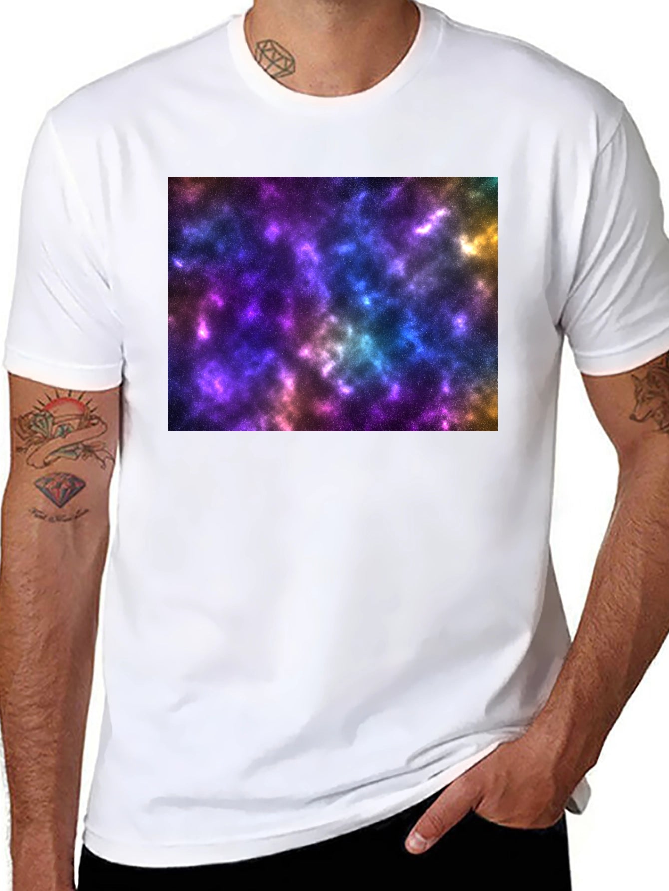 Galaxy Dream Black T-Shirt