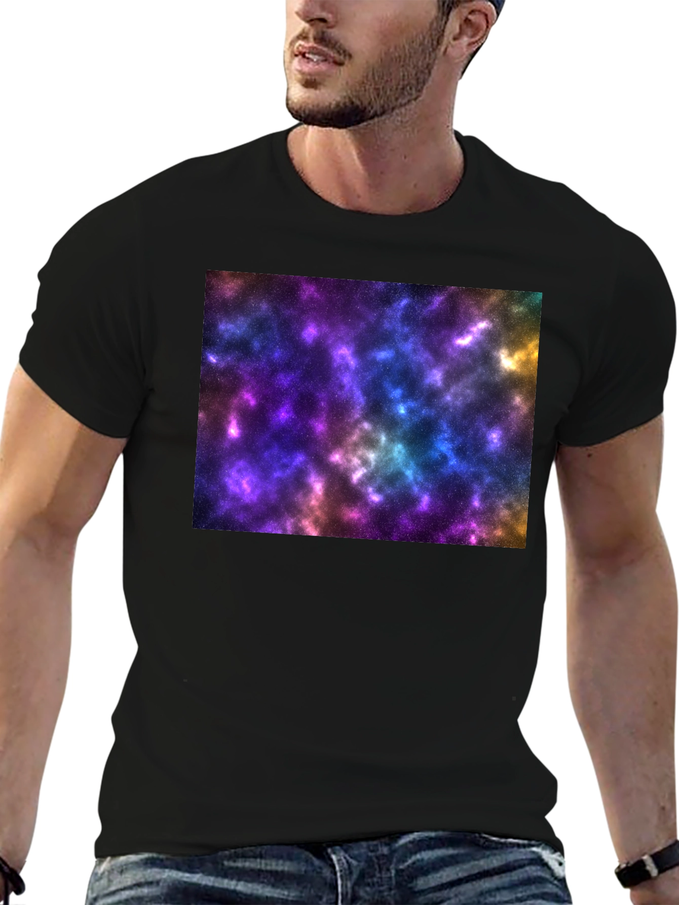 Galaxy Dream Black T-Shirt