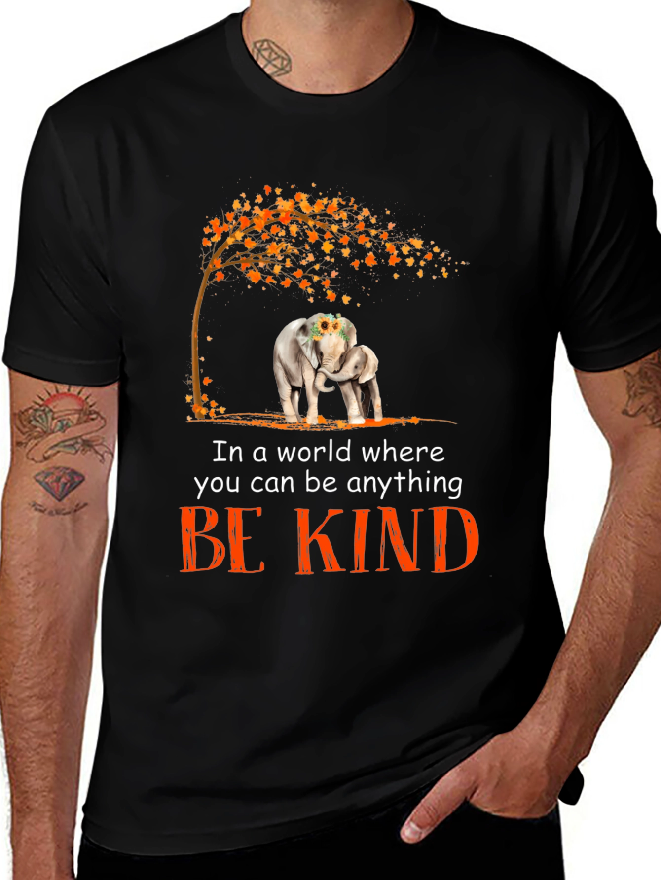 Elephant Be Kind Graphic Tee