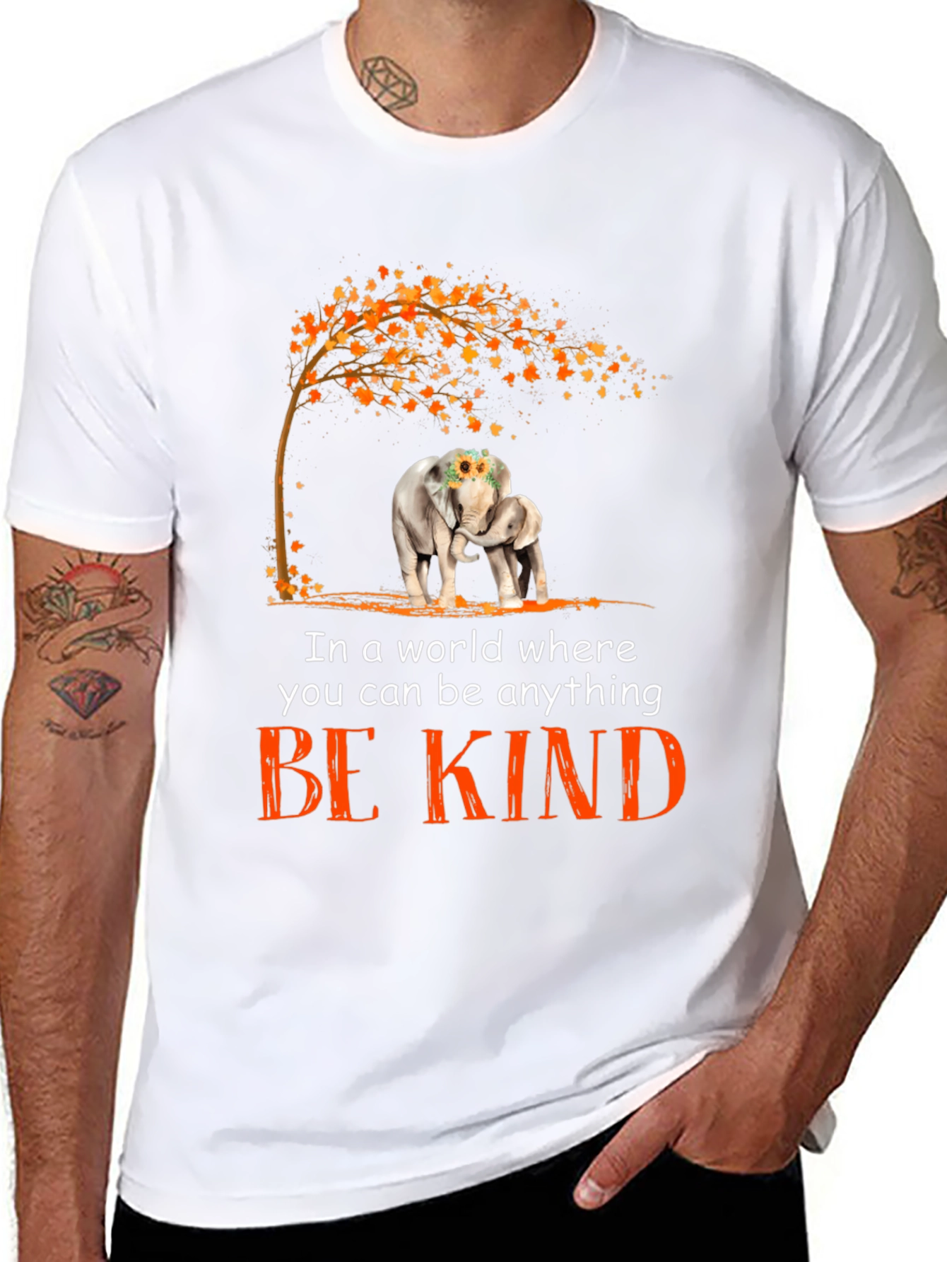 Elephant Be Kind Graphic Tee