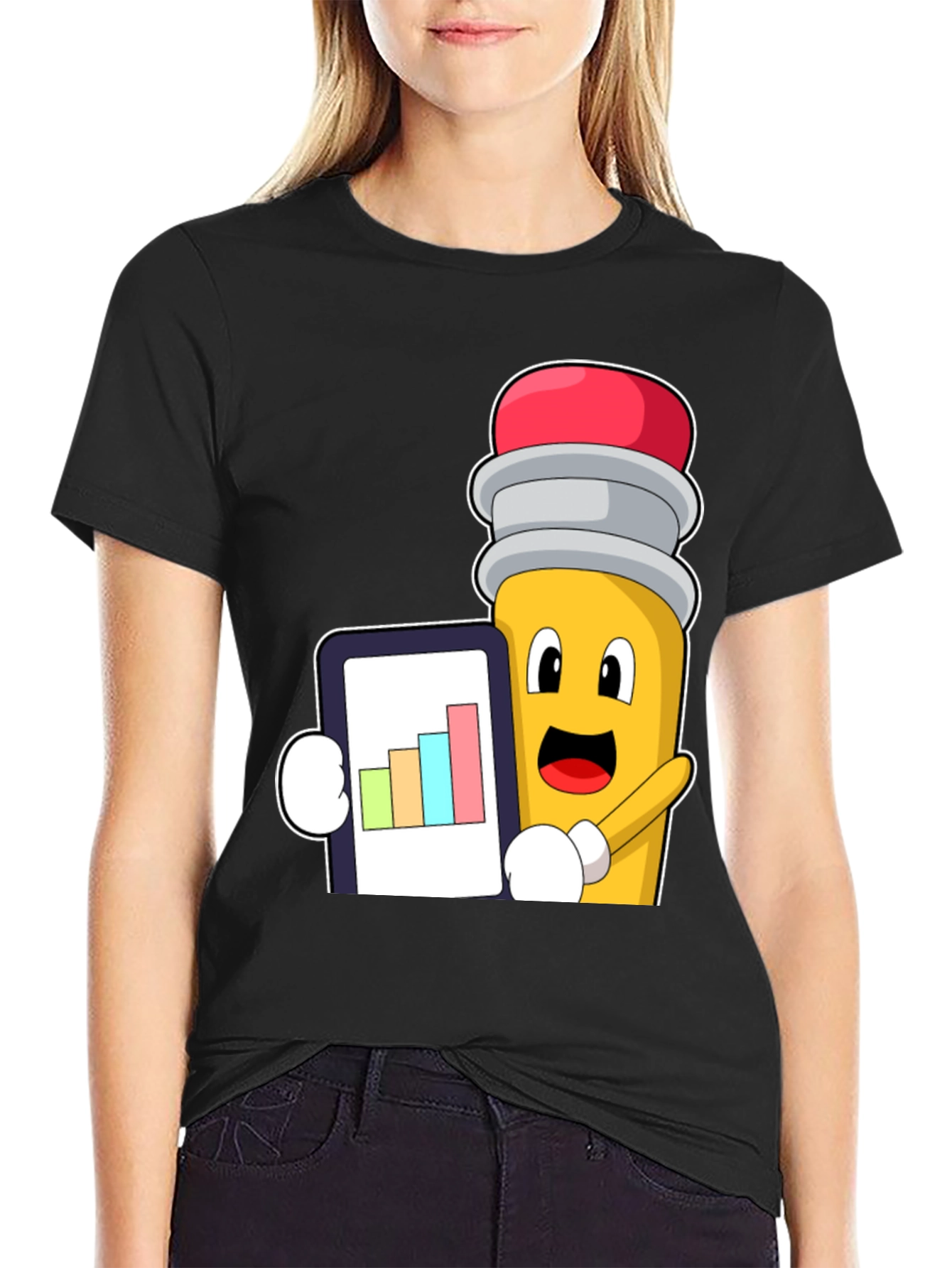 Pencil Pal Black T-Shirt