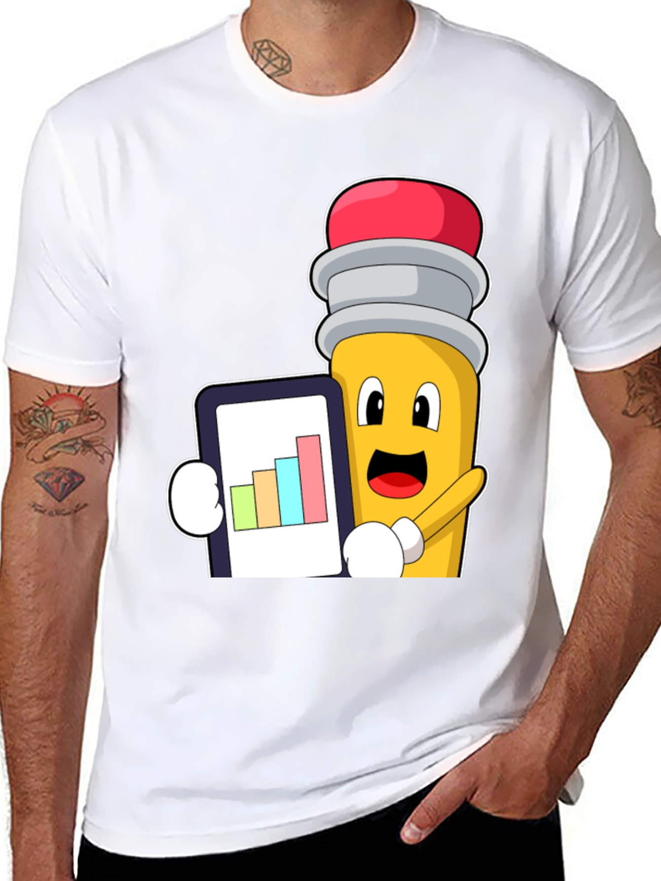Pencil Pal Black T-Shirt