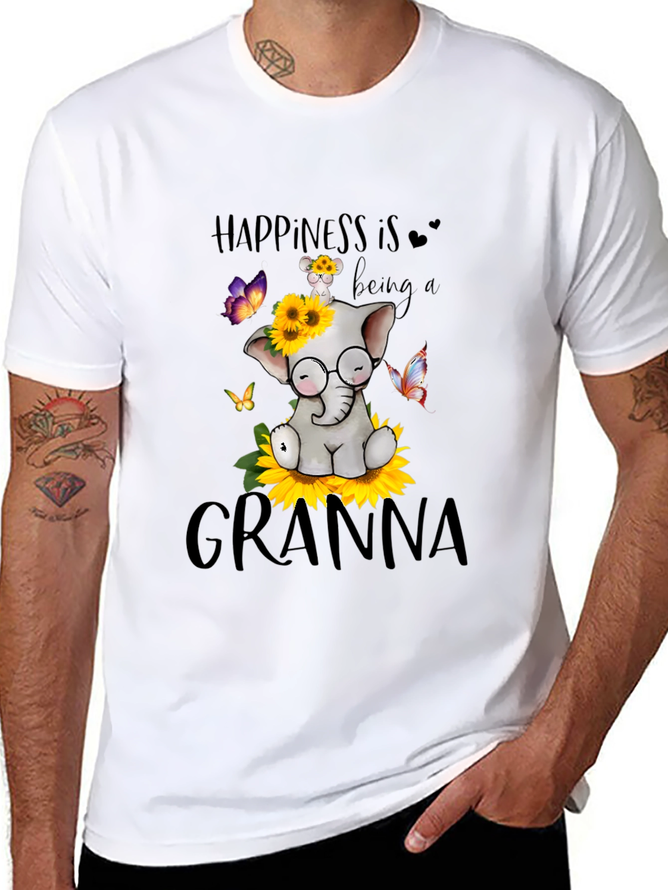 Happiness is Being A Granna T-Shirt