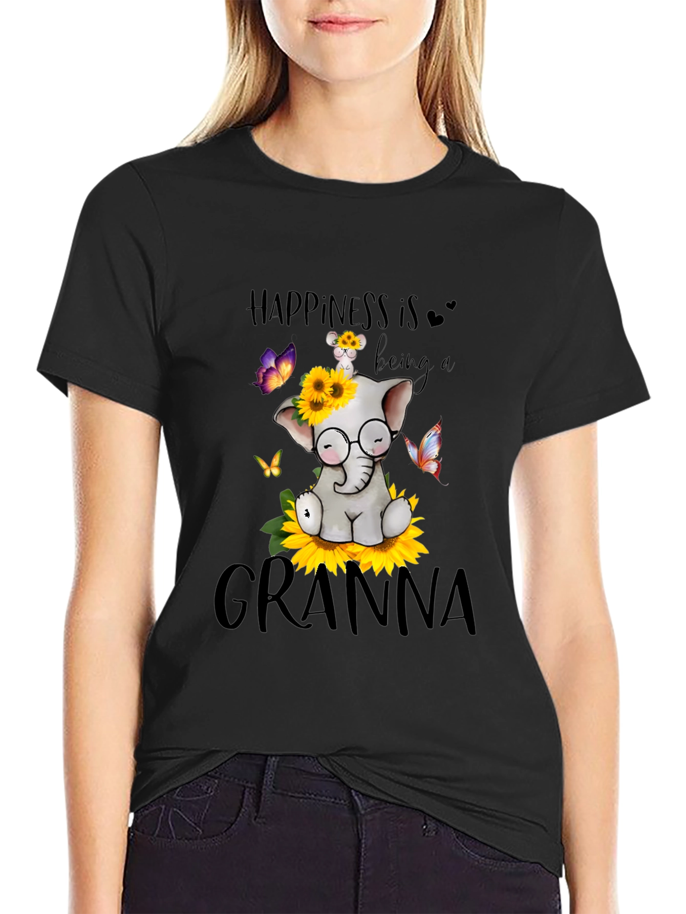Happiness is Being A Granna T-Shirt