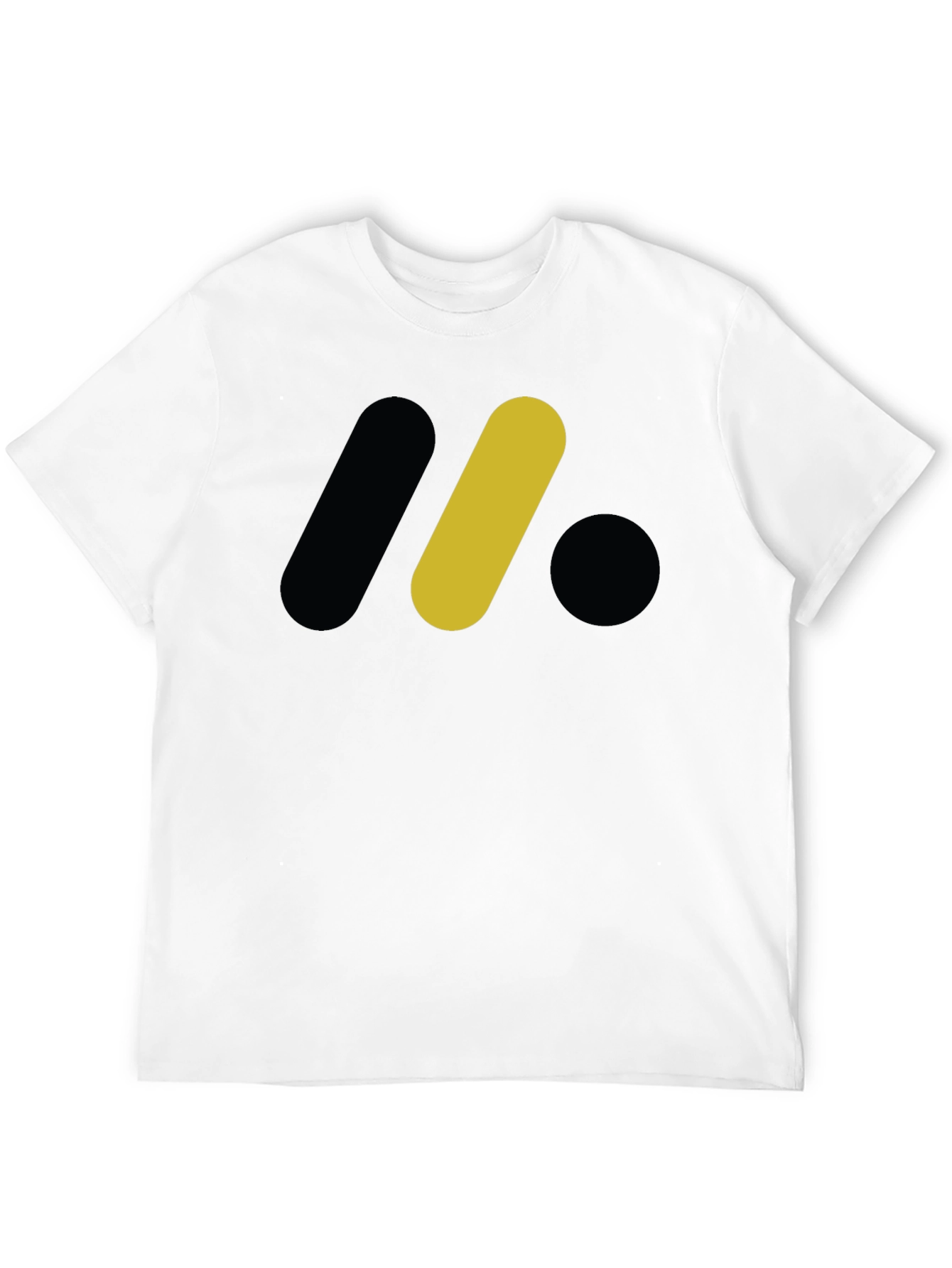 Abstract Graphic Tee - Black