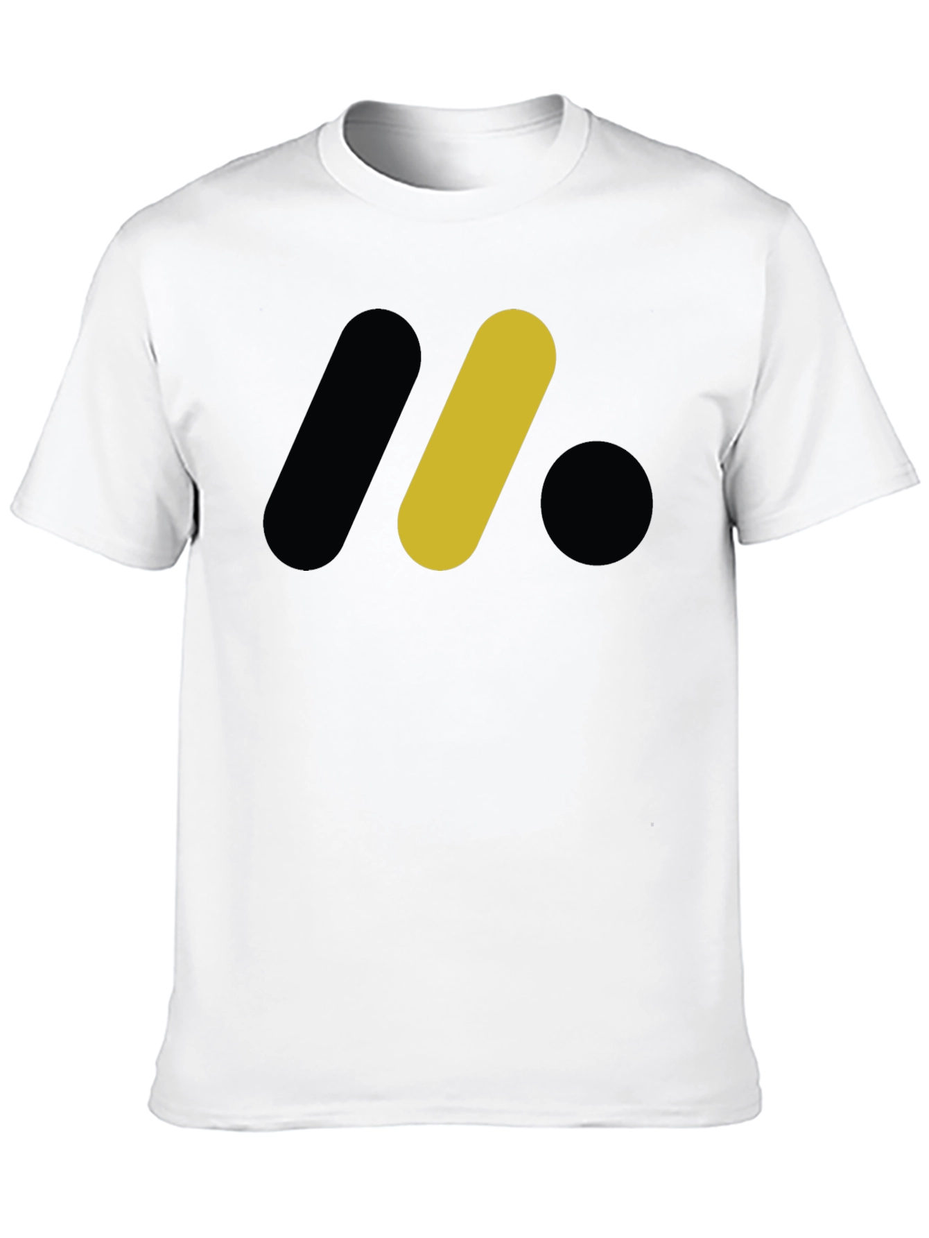 Abstract Graphic Tee - Black