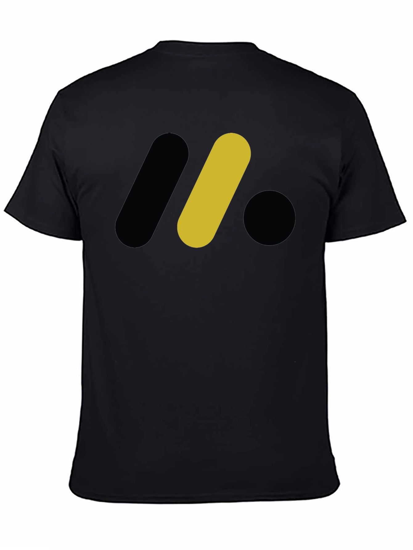 Abstract Graphic Tee - Black