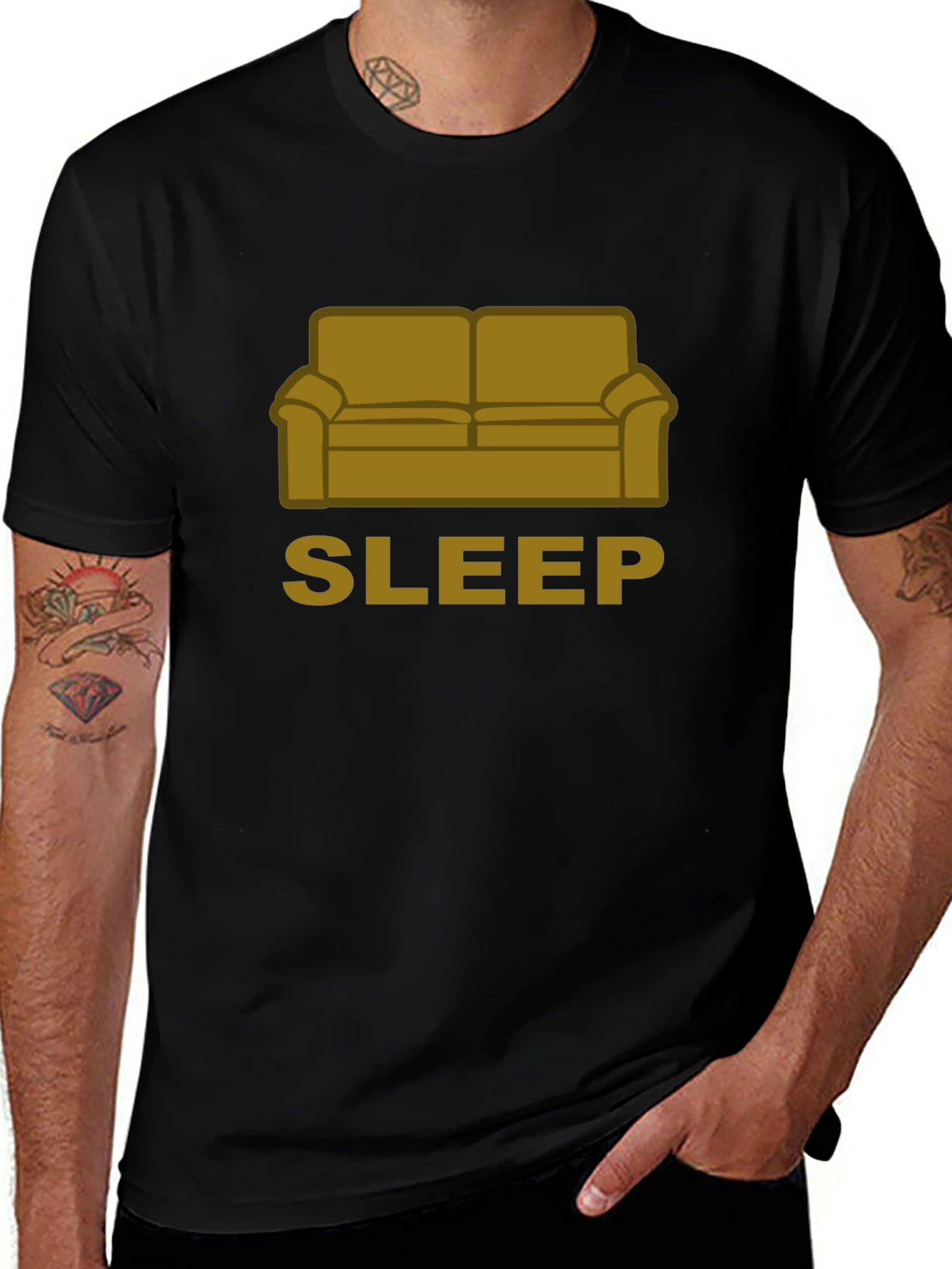 Couch Sleep T-Shirt - Relaxing Comfort Style