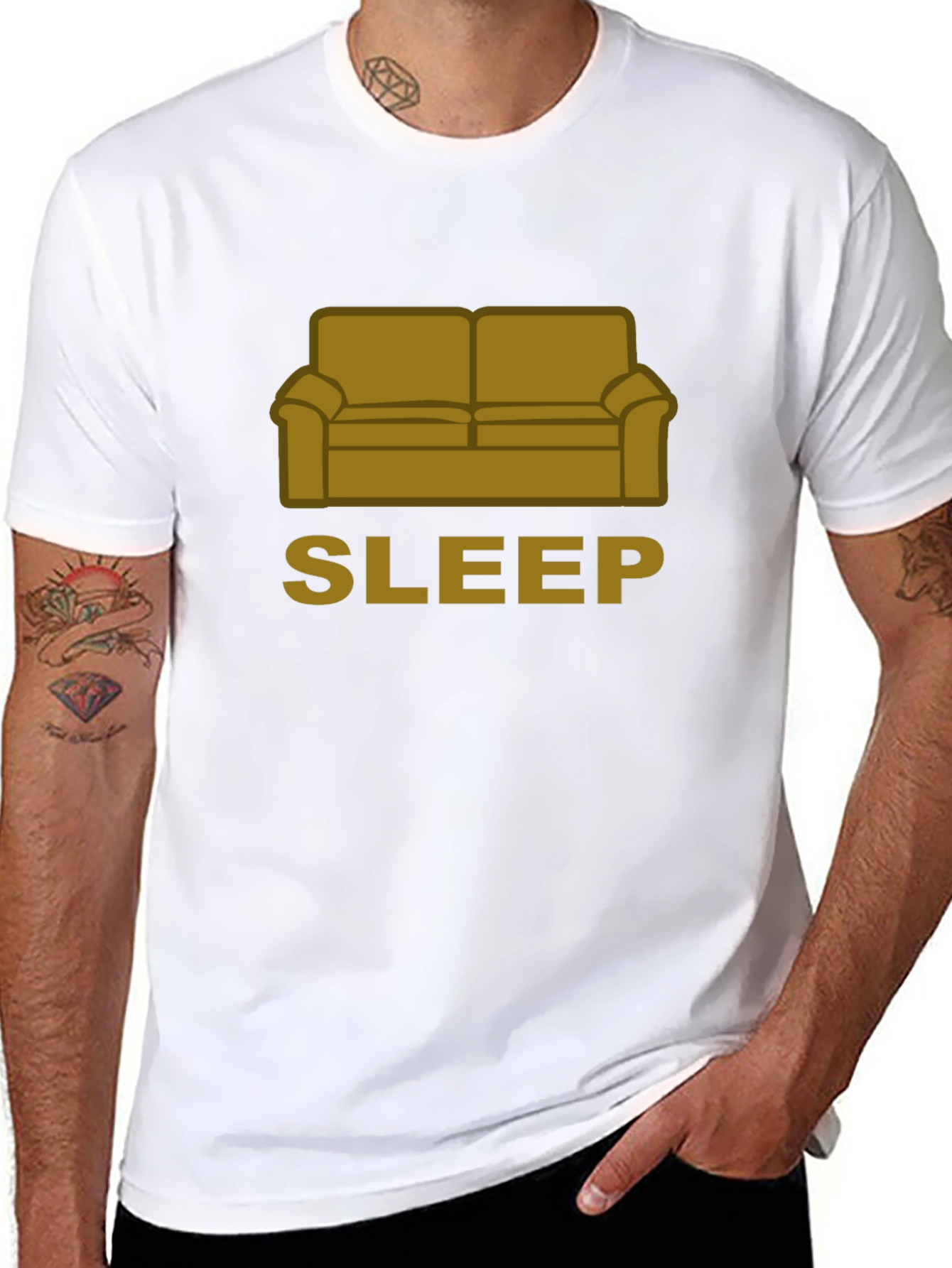 Couch Sleep T-Shirt - Relaxing Comfort Style