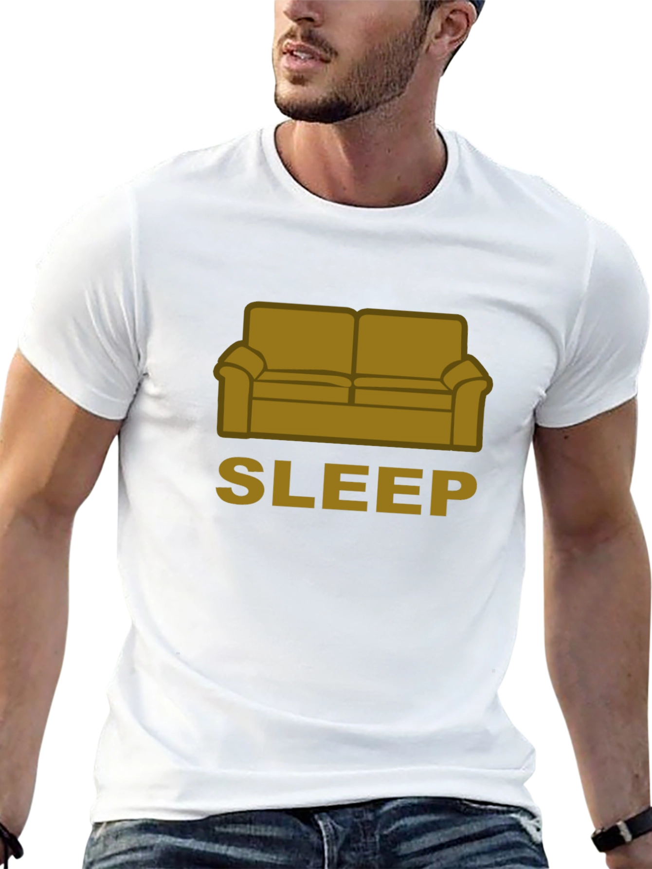 Couch Sleep T-Shirt - Relaxing Comfort Style