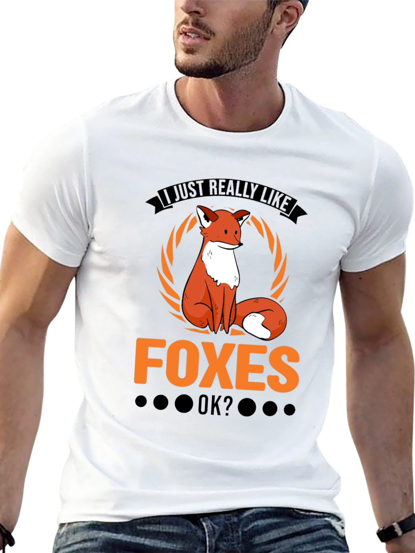 I Just Really Like Foxes OK? T-Shirt
