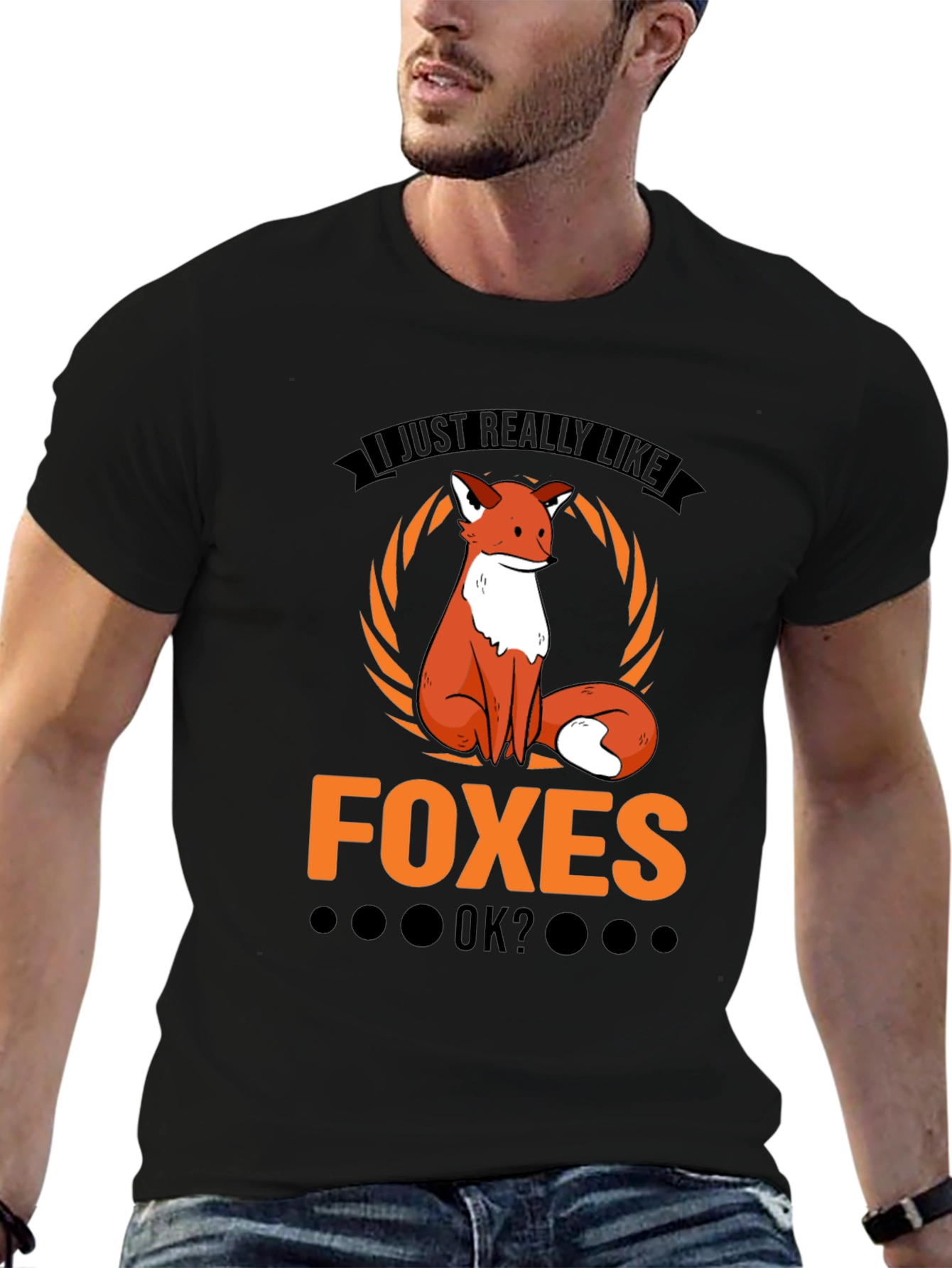 I Just Really Like Foxes OK? T-Shirt