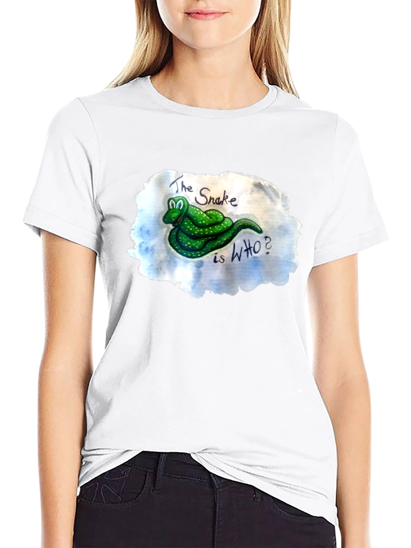Snake WHO? Graphic Tee - Unique Design