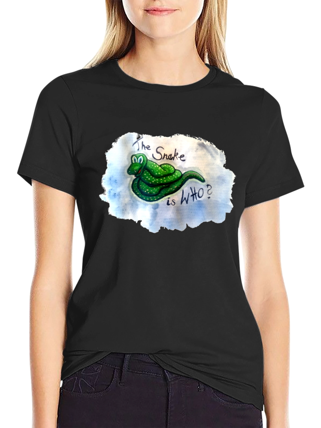 Snake WHO? Graphic Tee - Unique Design