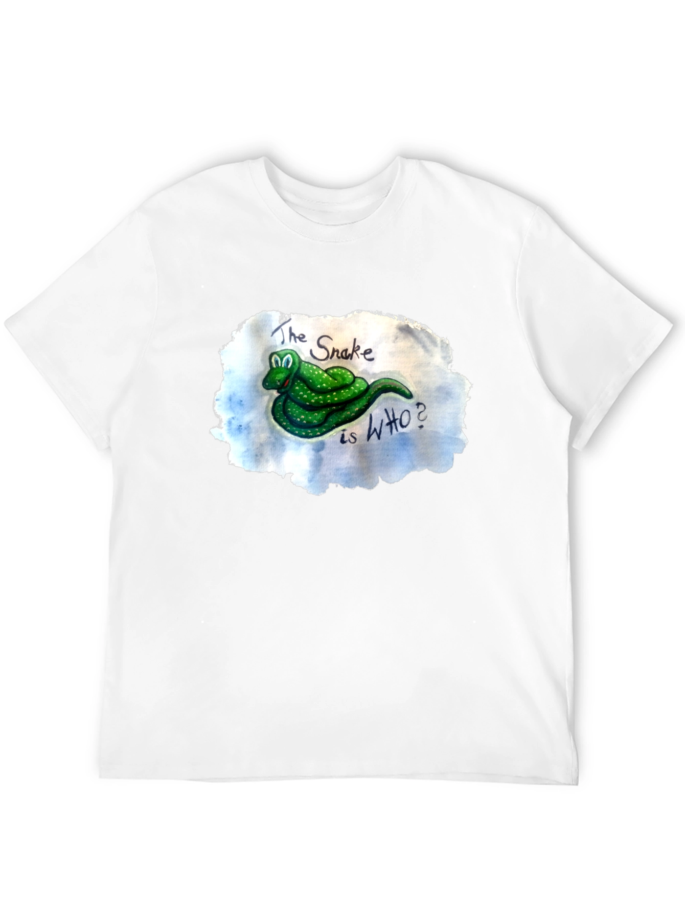 Snake WHO? Graphic Tee - Unique Design