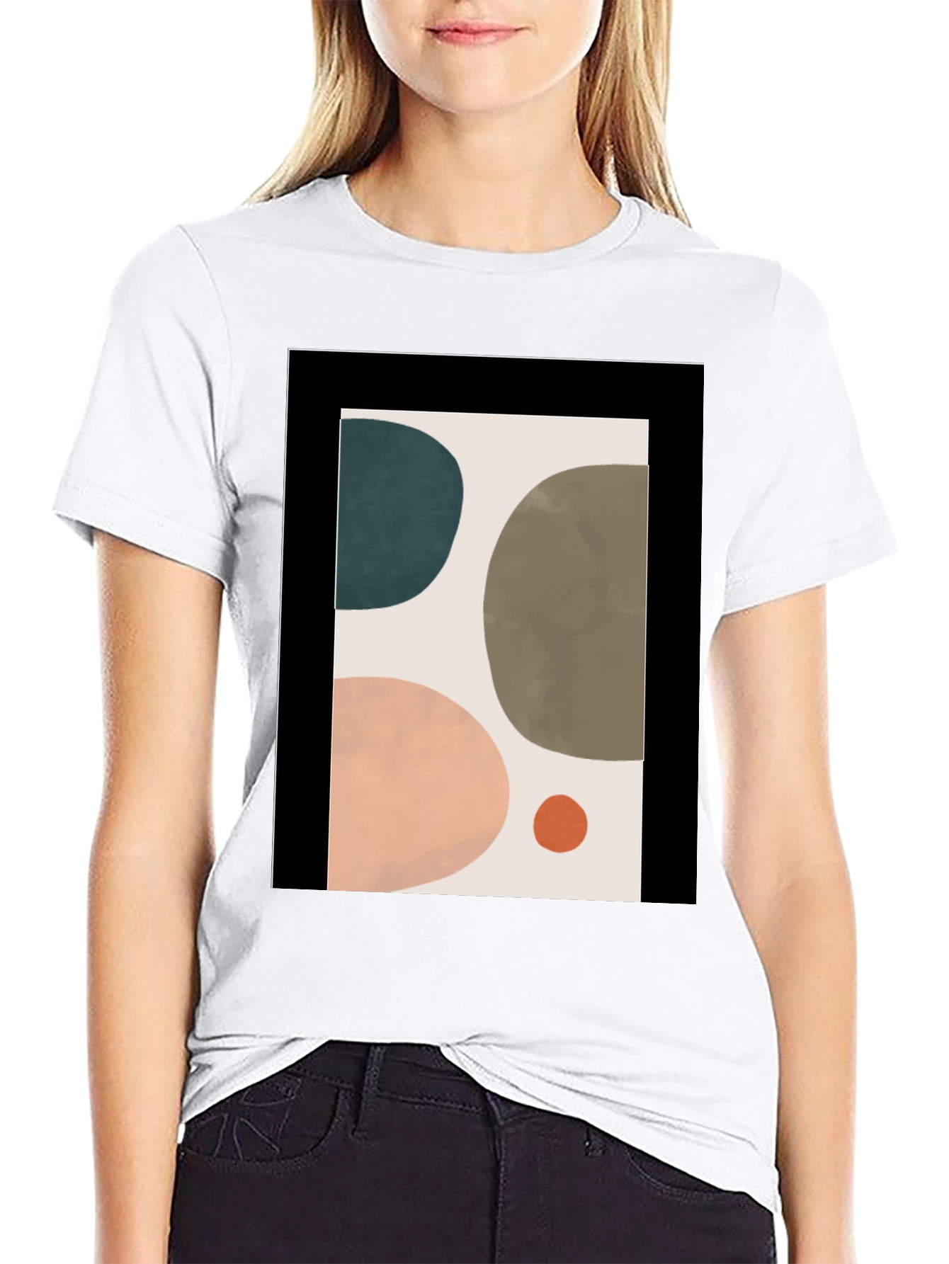 Abstract Art T-Shirt - Modern Design Tee