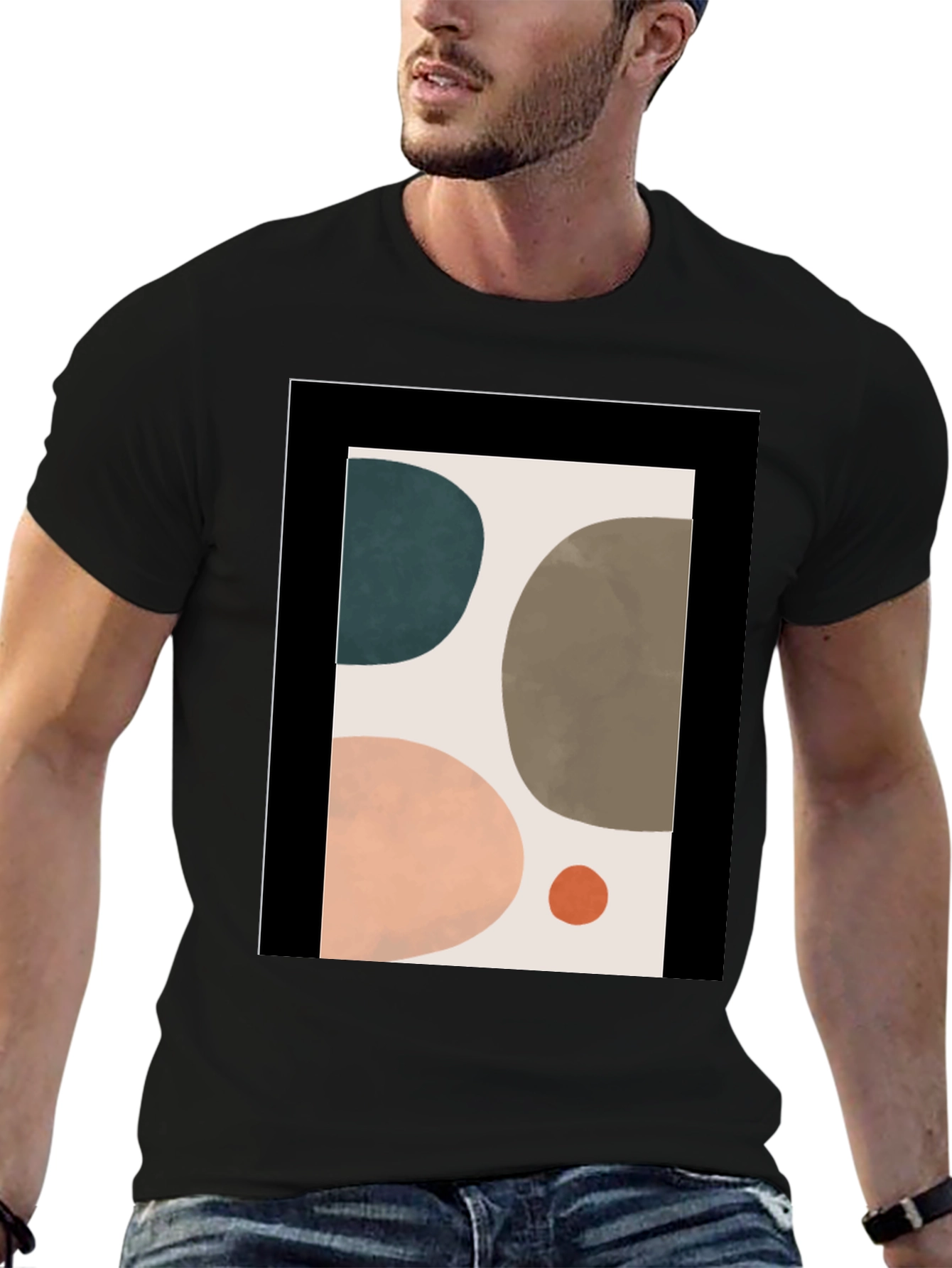 Abstract Art T-Shirt - Modern Design Tee