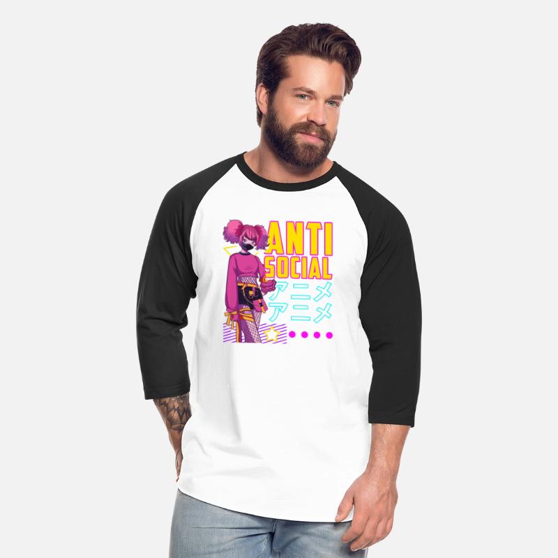 Aesthetic Anti Social Anime Girl Vaporwave EDM