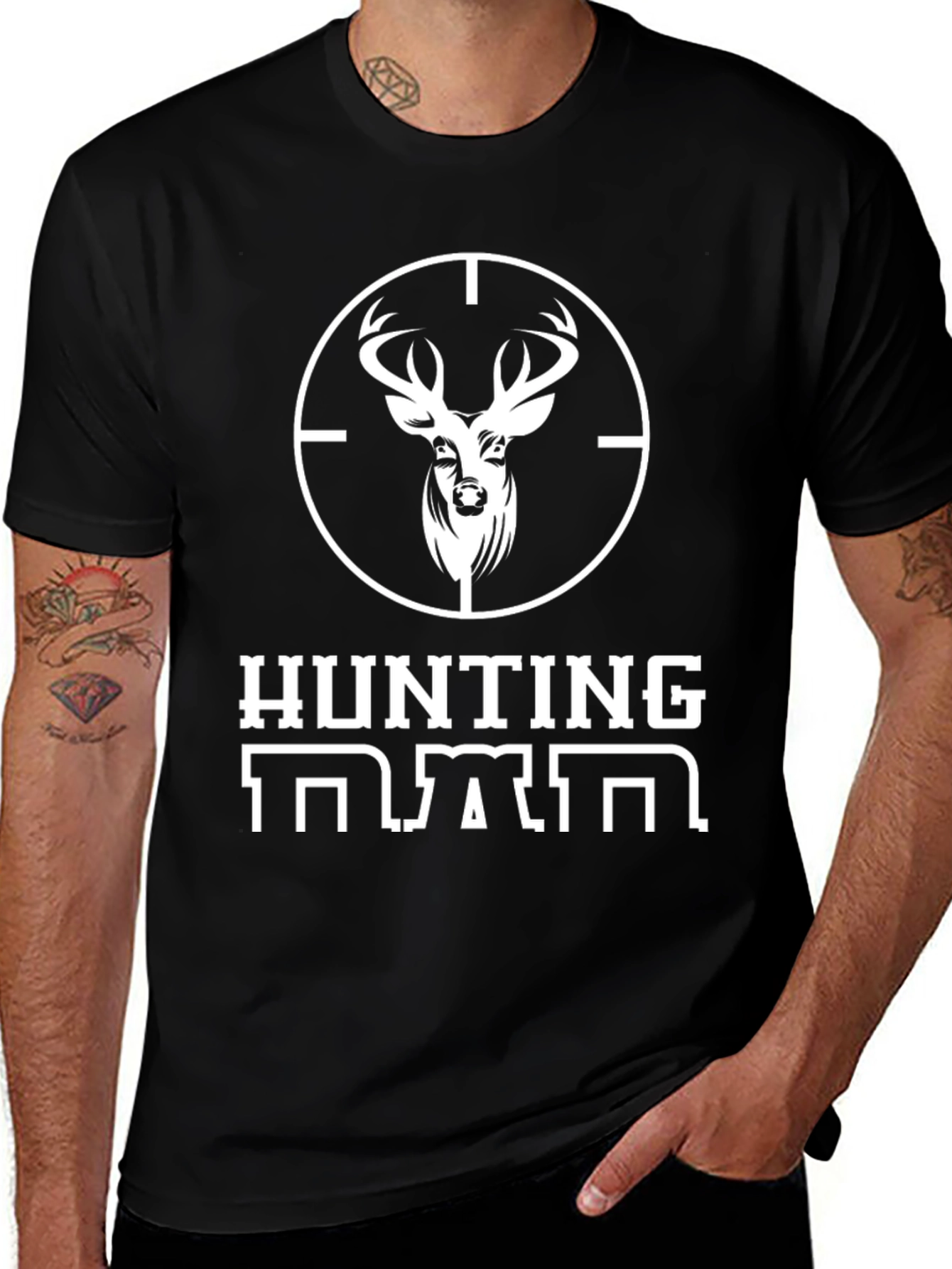 Hunting Dad T-Shirt - Deer Graphic Tee