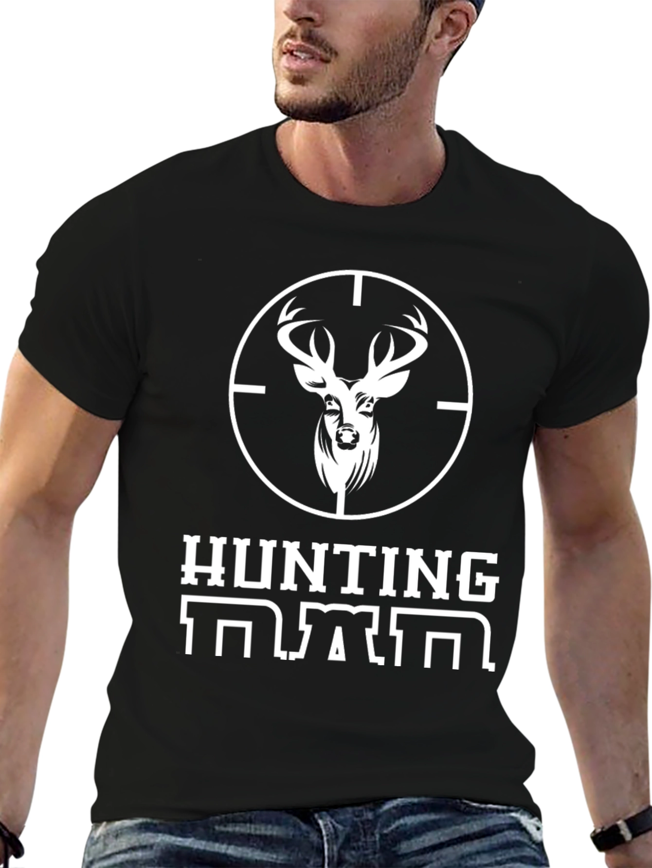 Hunting Dad T-Shirt - Deer Graphic Tee