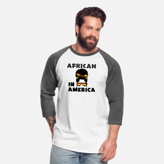 African in America Red, Yellow, Green Design