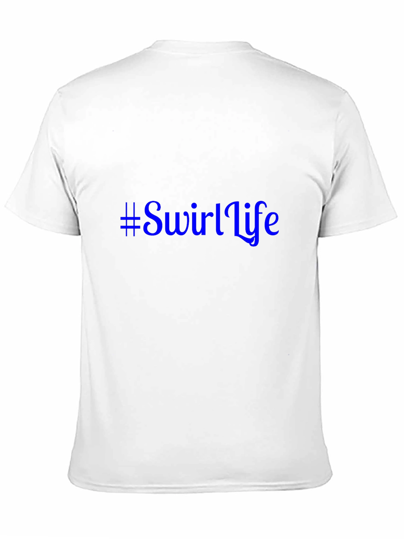 Swirl Life Graphic Tee - Black