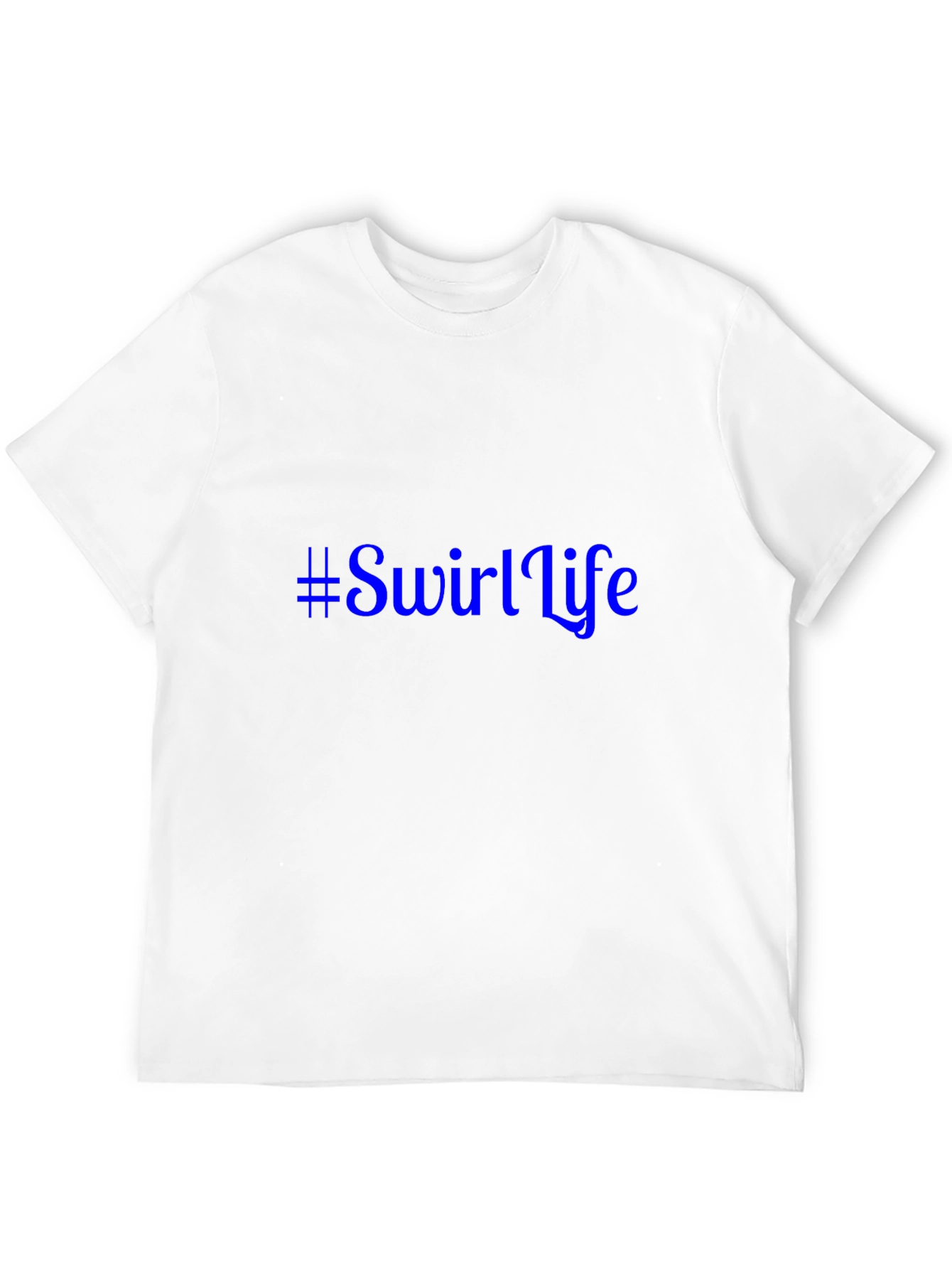 Swirl Life Graphic Tee - Black