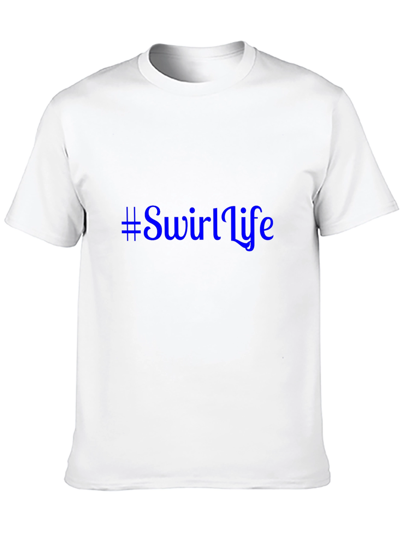 Swirl Life Graphic Tee - Black