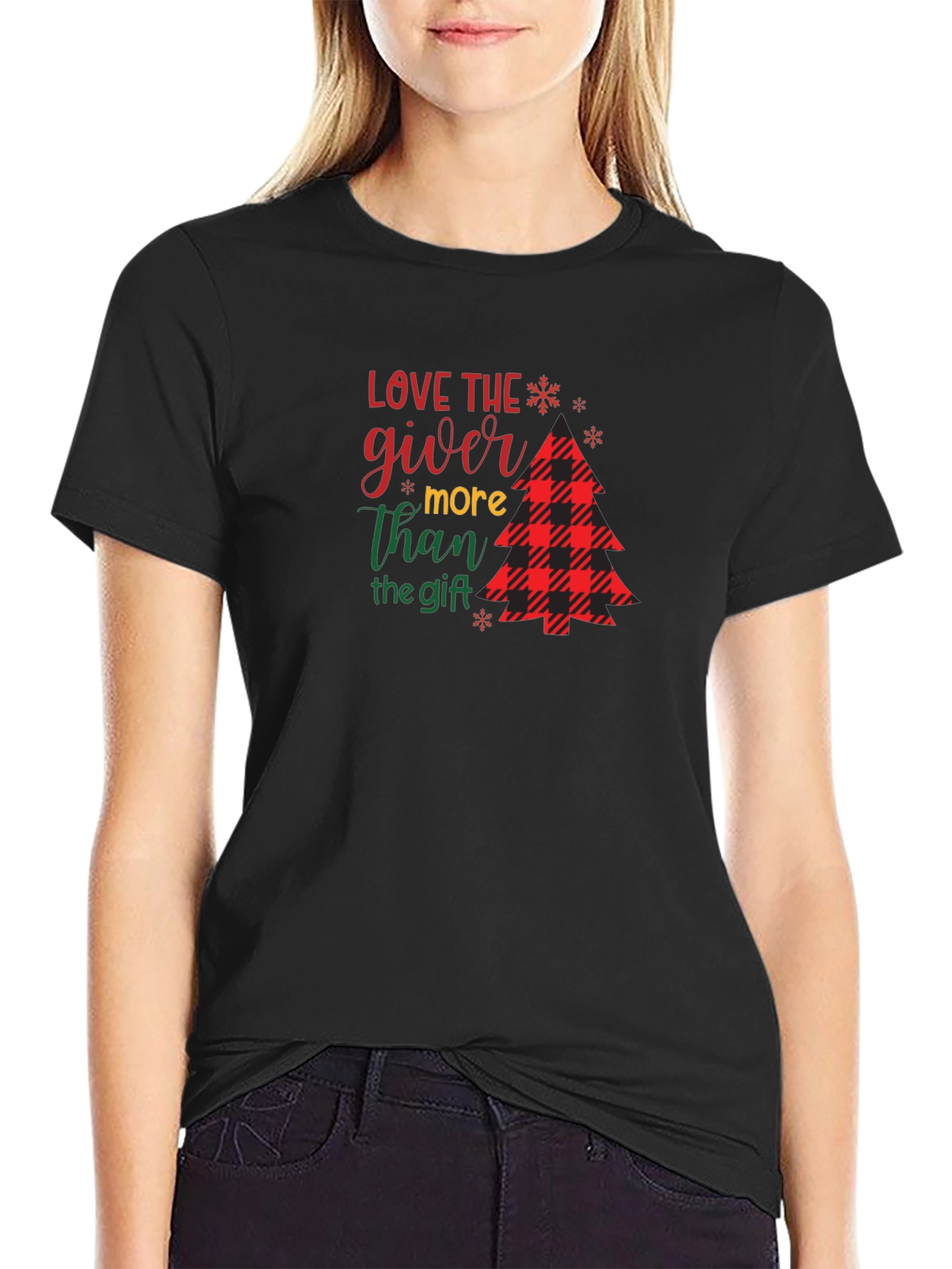 Love the Giver Christmas Tree T-Shirt