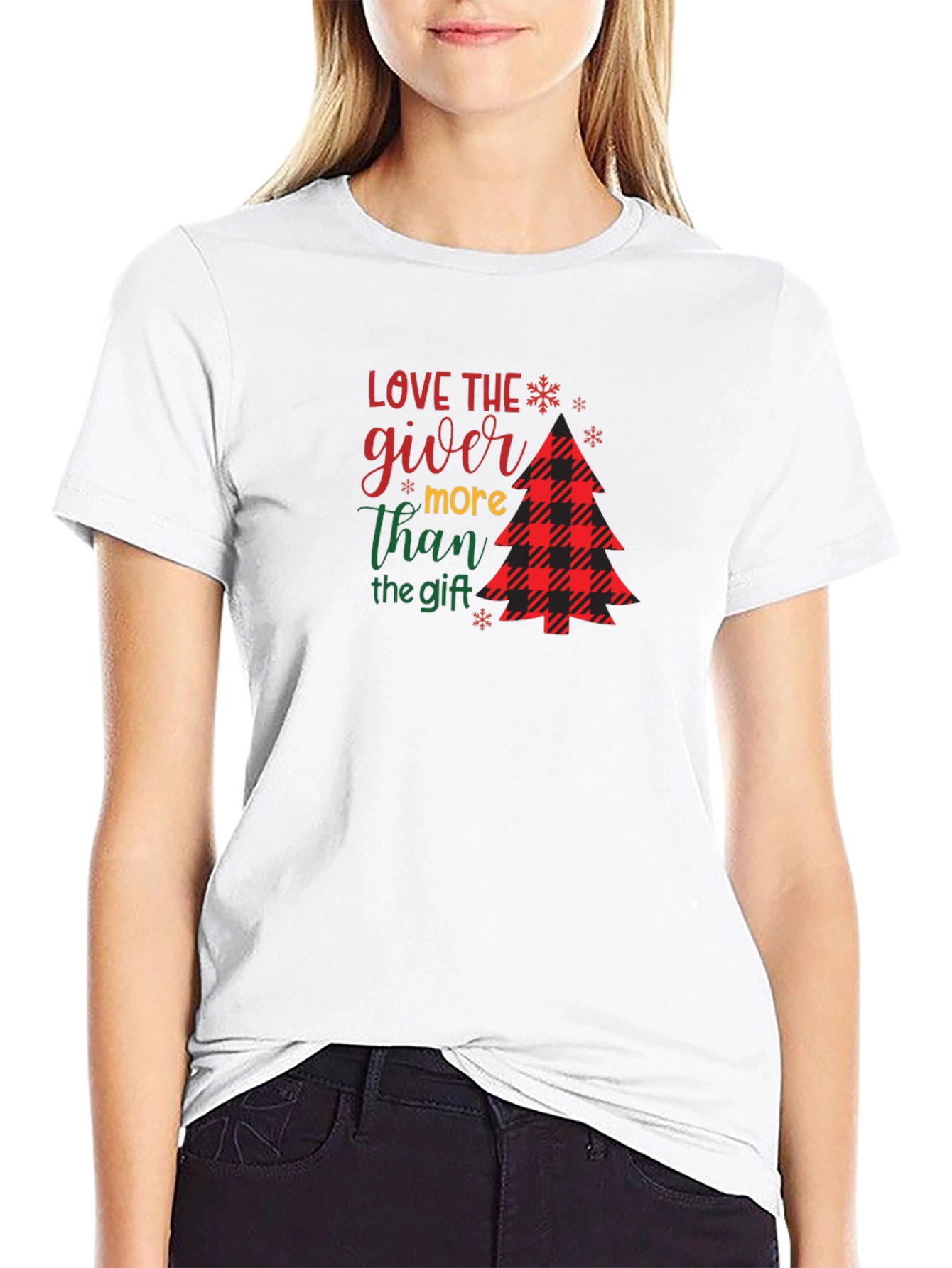 Love the Giver Christmas Tree T-Shirt