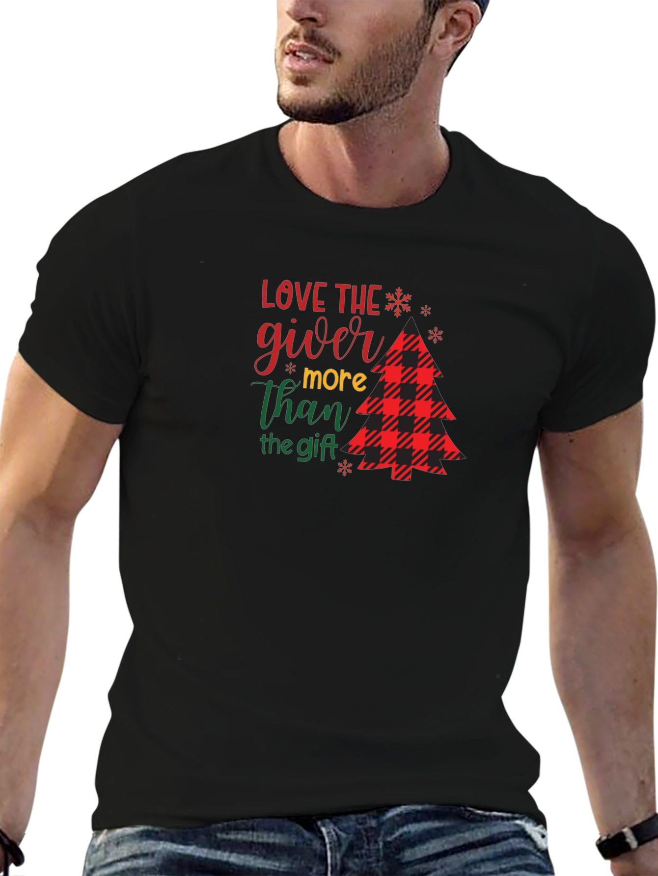 Love the Giver Christmas Tree T-Shirt