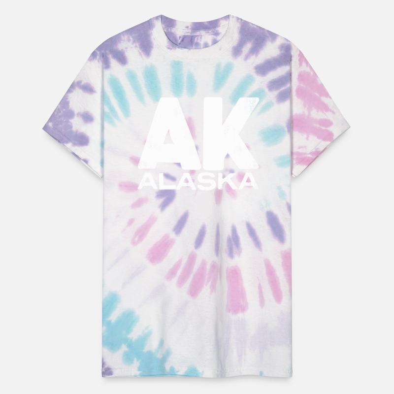 Ak Alaska State Vintage Typography