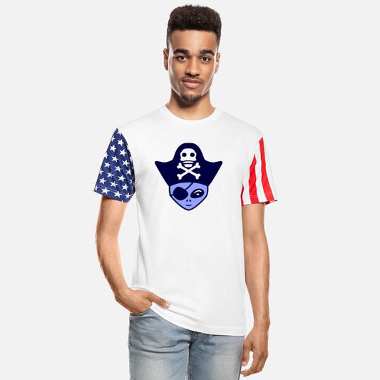 Alien Pirate Captain Funny Extraterrestrial Being