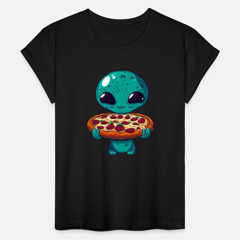 Alien Pizza Delight: Extraterrestrial Fast Food