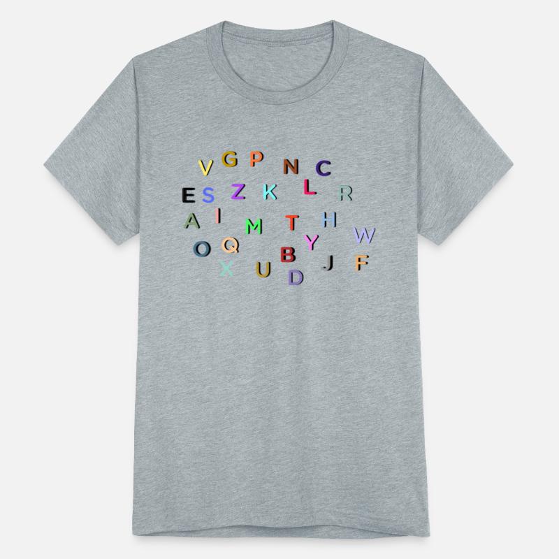 Alphabetical colorful