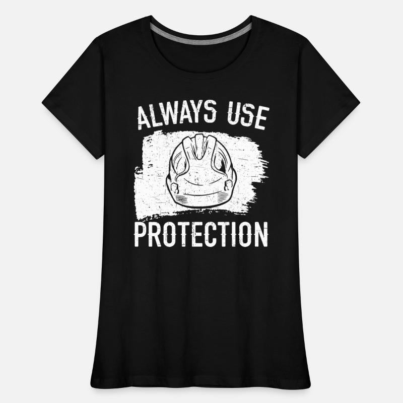 Always Use Protection Job Construction Worker