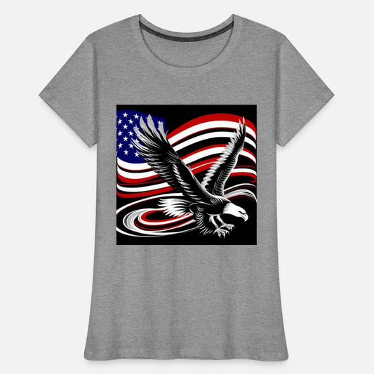 American Eagle & Flag • Patriotic USA Design