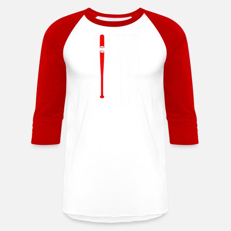 American Flag Baseball Apparel Baseball T Shirt