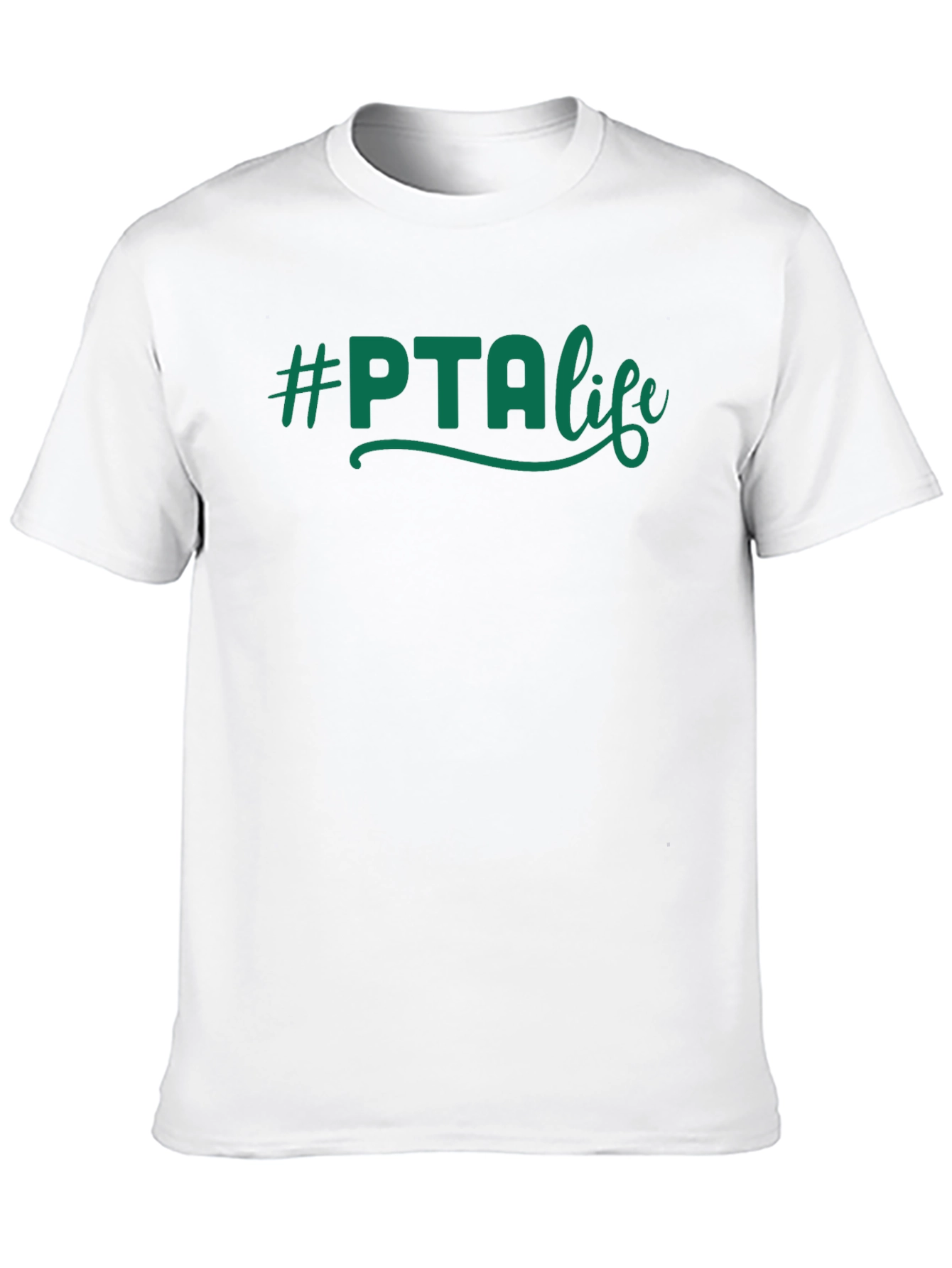 #PTAlife T-Shirt - Comfortable Black Cotton Blend Tee