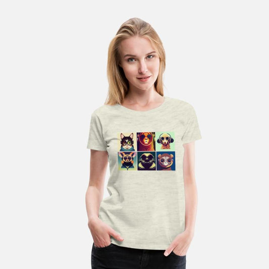 animals listening to music, relaxing animal life