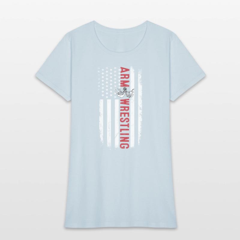 Arm Wrestling American USA Flag Armwrestling