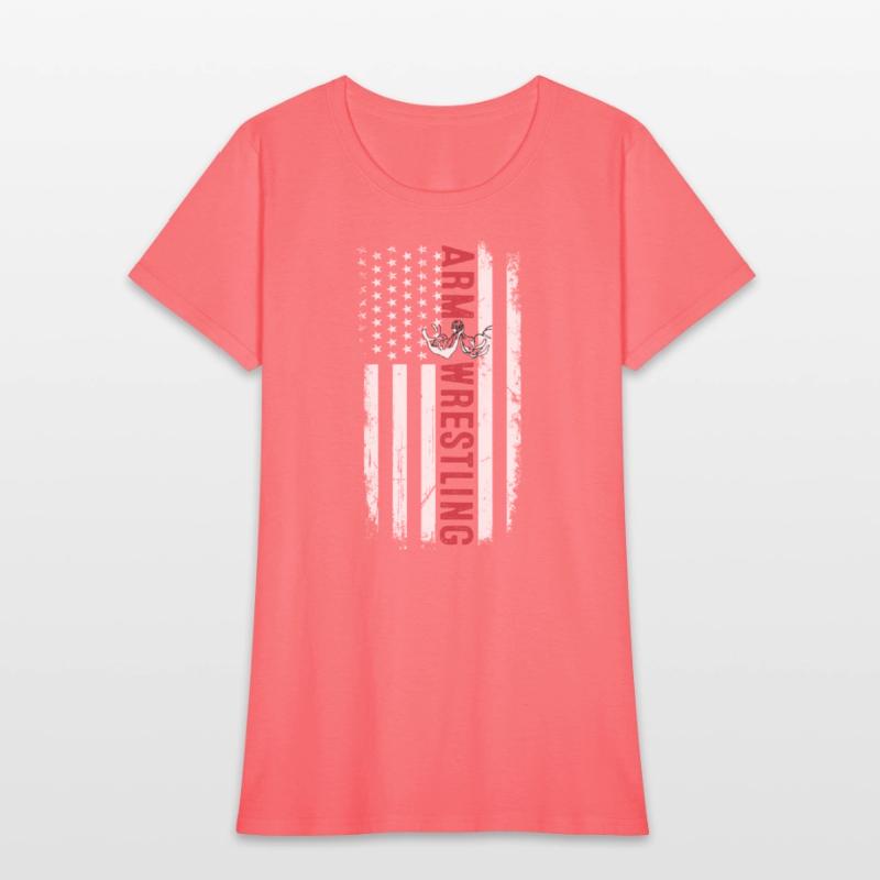 Arm Wrestling American USA Flag Armwrestling