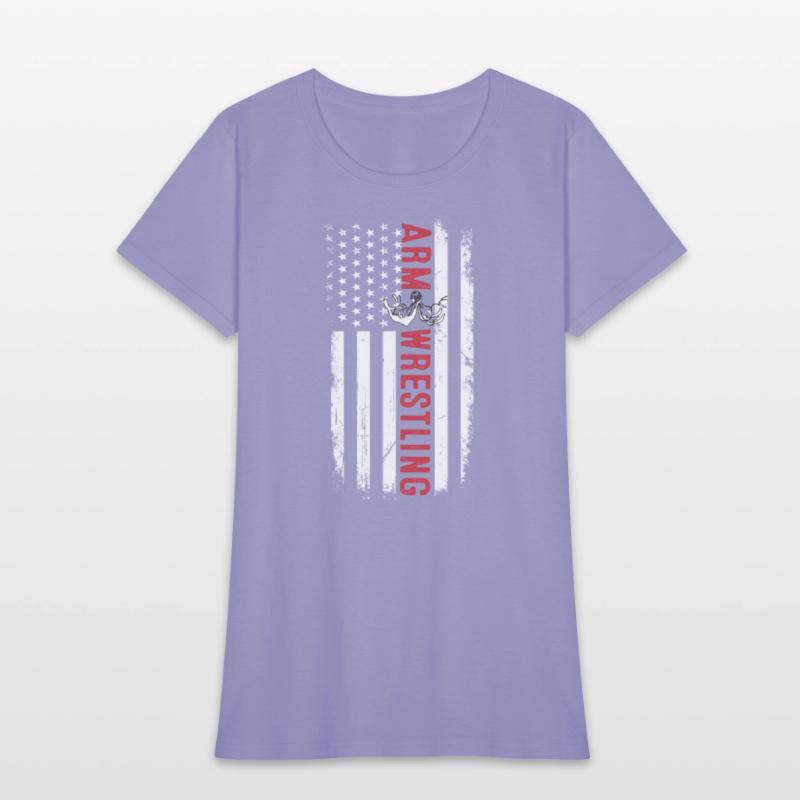 Arm Wrestling American USA Flag Armwrestling