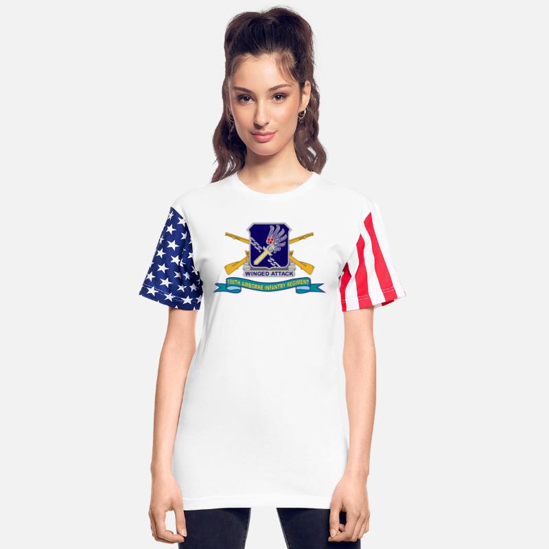 Army 188th Airborne Infantry Regiment w Br DUI Rib