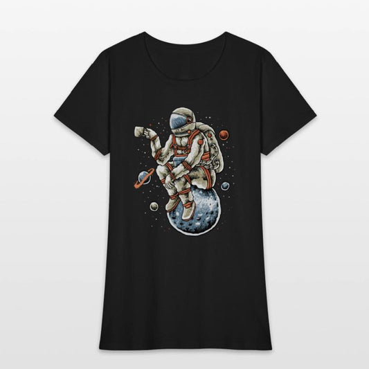 Astronaut Outer Space Coffee Break