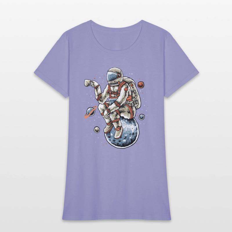 Astronaut Outer Space Coffee Break